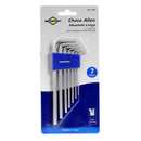 Jogo Chaves Allen Brasfort Longa com 7 Peças 1,5 A 6MM